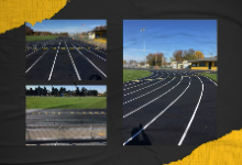 Bolich Middle School Track Repair and Restripe