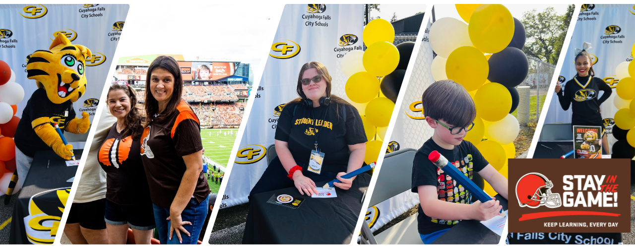 Stay in the Game Attendance Awareness banner